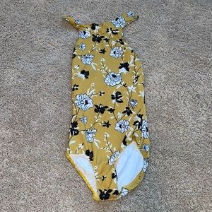 Dance Leotard with Flower Design